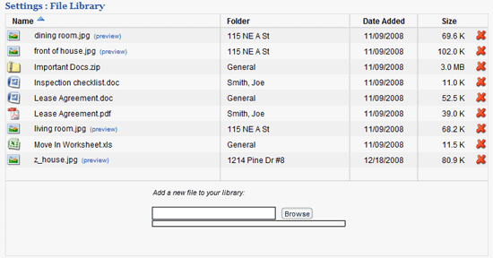 file library