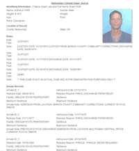 sample criminal report