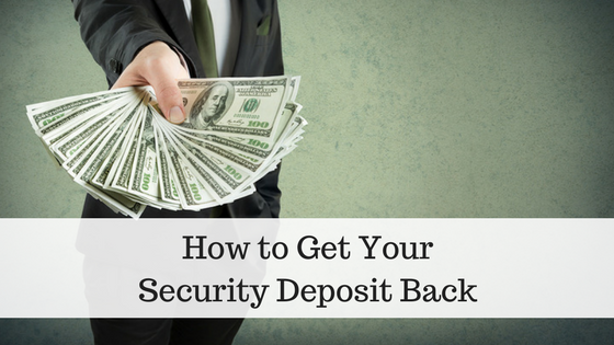 How To Help Your Tenants Get Their Security Deposit Back