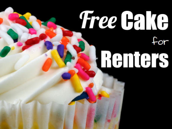 Free Cake for Renters