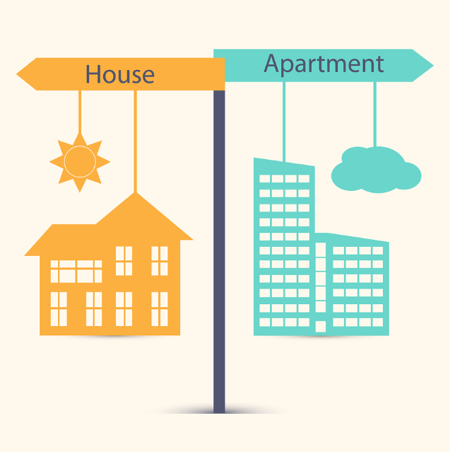 House vs. Apt.: Which Rental is Right For You – Infographic