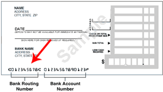 Deposit Slip