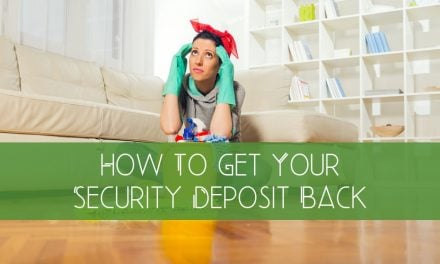 How To Get Your Security Deposit Back