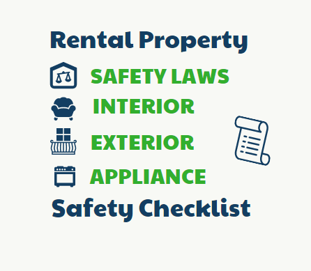 Safety Checklist For Rental Properties- Infographic