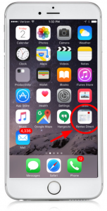 Rentec App -iPhone Homescreen