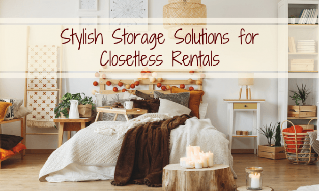 Stylish Storage Solutions for Closetless Rentals