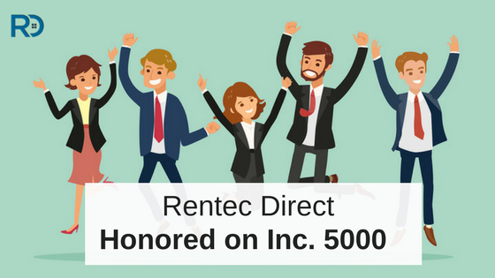 Rentec Direct Honored on Inc. 5000 Fastest-Growing Companies