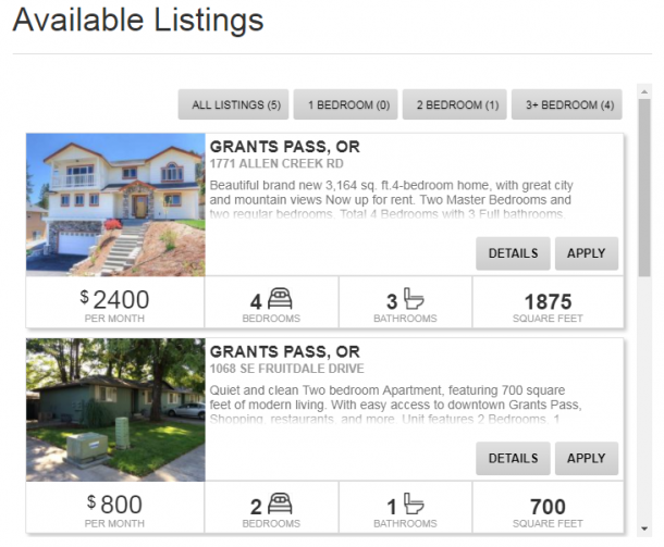 Rental Listings IFrame Add Rental Listings To Your site