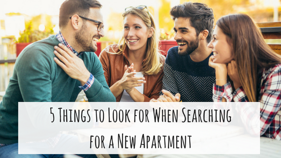 5 Things to Look for When Searching for a New Apartment