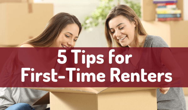5 Tips for First-Time Renters: Infographic