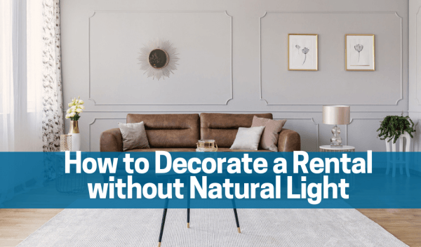 How to Decorate a Rental without Natural Light