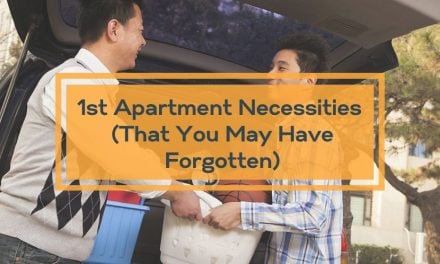 1st Apartment Necessities (That You May Have Forgotten)