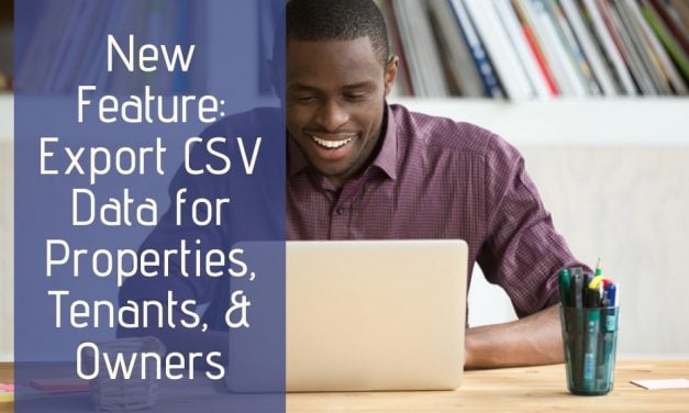 New Feature- Export CSV Data for Properties, Tenants & Owners
