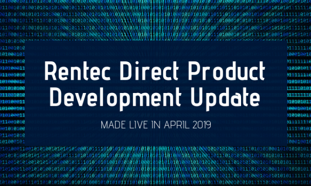 Rentec Direct Product Development Update: Made Live in April 2019