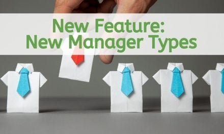 New Feature- New Manager Types