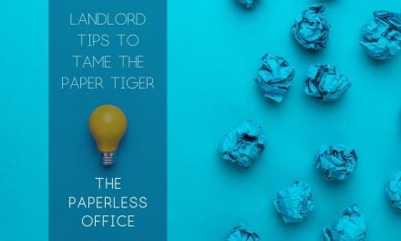 Landlord Tips to Tame the Paper Tiger: The Paperless Office