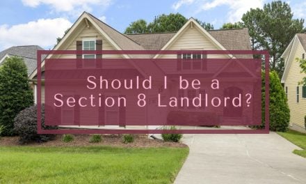 Should I be a Section 8 Landlord?