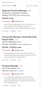 Indeed Property Manager Job Postings