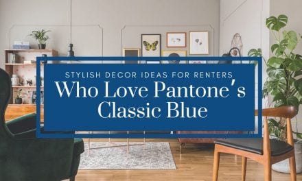 Stylish Decor Ideas for Renters Who Love Pantone’s Classic Blue