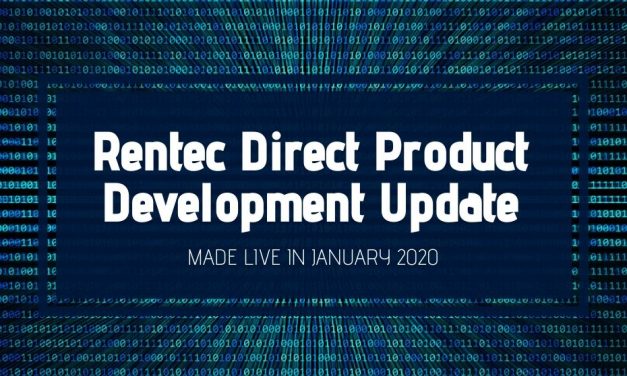 Rentec Direct Product Development Update: Made Live in January 2020