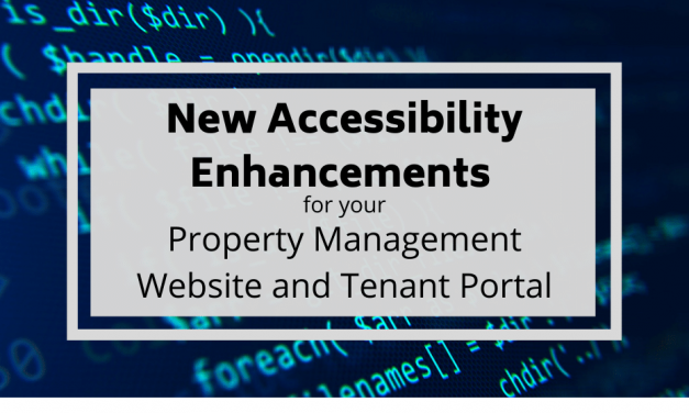 New Accessibility Enhancements for your Property Management Website and Tenant Portal