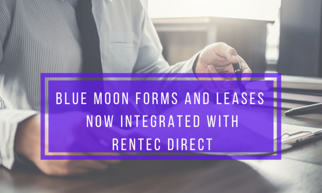 Blue Moon Forms and Leases Now Integrated with Rentec Direct