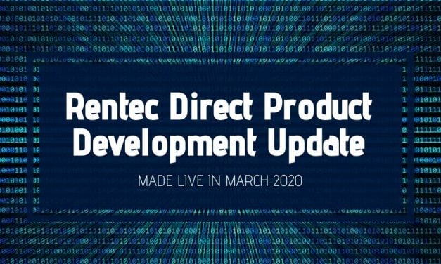 Rentec Direct Product Development Update: Made Live in March 2020