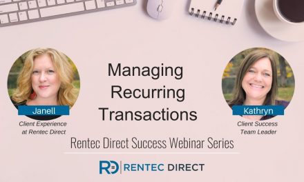 Webinar Recap: Managing Recurring Transactions