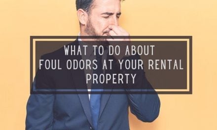 What to do About Foul Odors at Your Rental Property