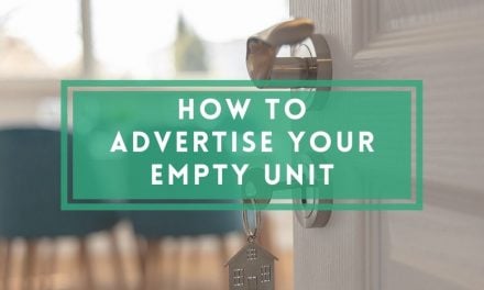 How to Advertise Your Empty Unit