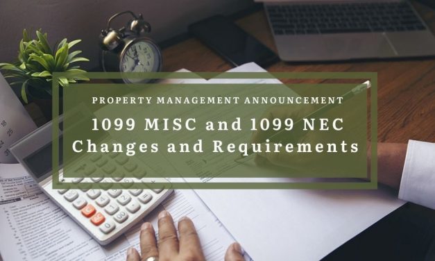1099 NEC and 1099 MISC Changes and Requirements for Property Management