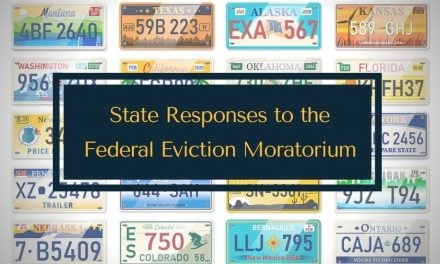 State Responses to the Eviction Ban Moratorium
