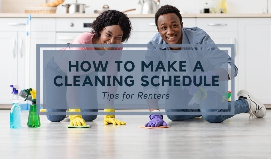 How to Make a Cleaning Schedule | Tips for Renters