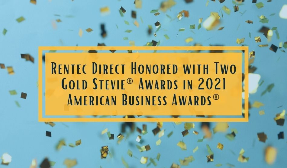 Rentec Direct Honored with Two Gold Stevie® Awards in 2021 American Business Awards®