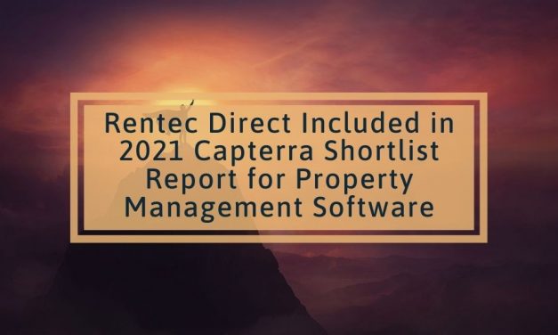 Rentec Direct Included in 2021 Capterra Shortlist Report for Property Management Software