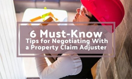 6 Must-Know Tips for Negotiating With a Property Claim Adjuster