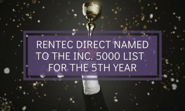 Rentec Direct Named to the Inc. 5000 List of America’s Fastest-Growing Private Companies for the 5th Year