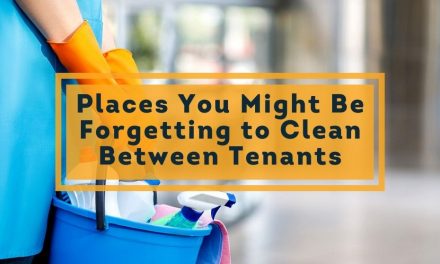 Places You Might Be Forgetting to Clean Between Tenants