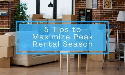 5 Tips to Maximize Peak Rental Season