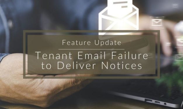 Tenant Email Failure to Deliver Notices