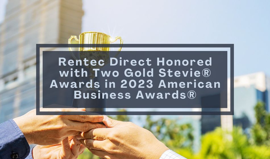 Rentec Direct Honored with Two Gold Stevie® Awards in 2023 American Business Awards®