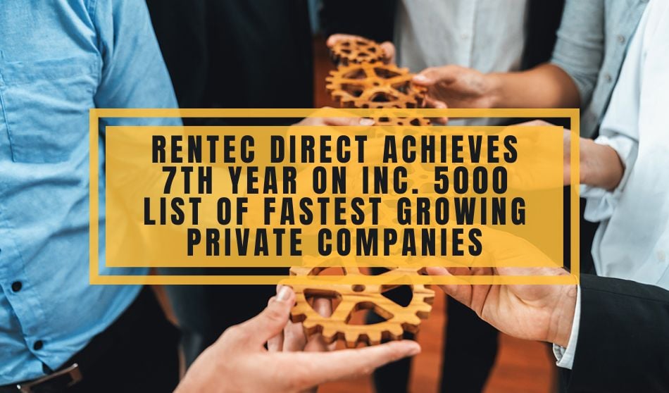 Rentec Direct Achieves Seventh Consecutive Year on Inc. 5000 List of Fastest Growing Private Companies