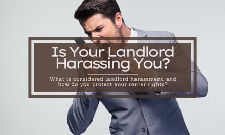 Is Your Landlord Harassing You?