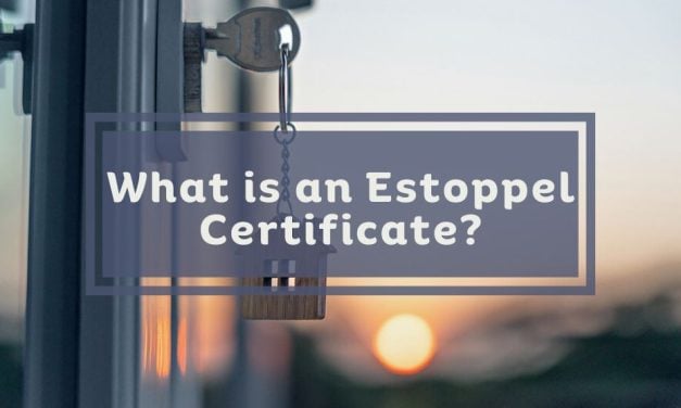What is an Estoppel Certificate?