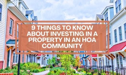 9 Things to Know About Investing in a Property in an HOA Community