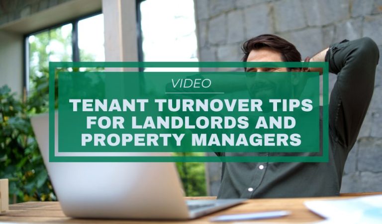 Tenant Turnover Tips for Landlords and Property Managers - Video