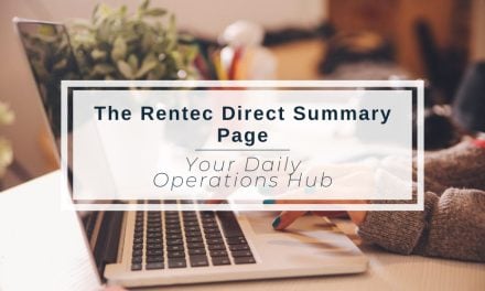 The Rentec Direct Summary Page: Your Daily Operations Hub!