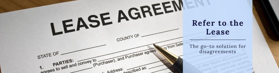 3 - Refer to the Lease