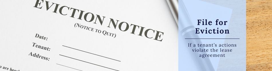 5 - File for Eviction