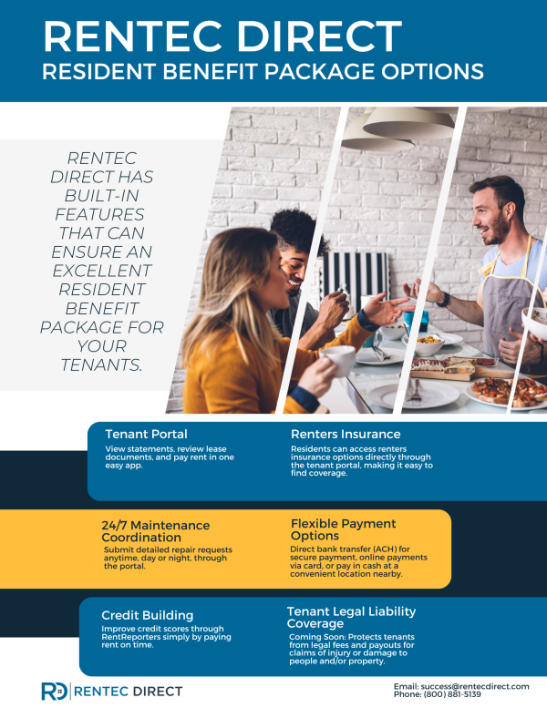 Rentec Direct Resident Benefit Package